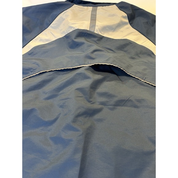 Port Authority Womens XSmall Blue Gray Light Weight Full Zip Polyester Jacket - Picture 9 of 9